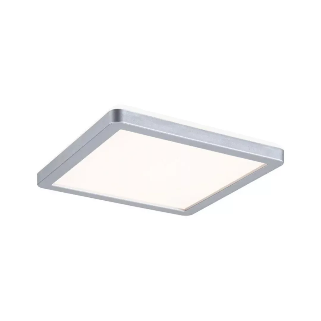 LED Deckenleuchte Atria Shine in Chrom-matt 11,2W 900lm 3000K quadratisch günstig online kaufen