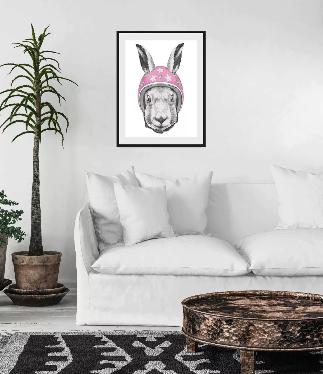 queence Bild "Lykke", Hase, (1 St.) günstig online kaufen