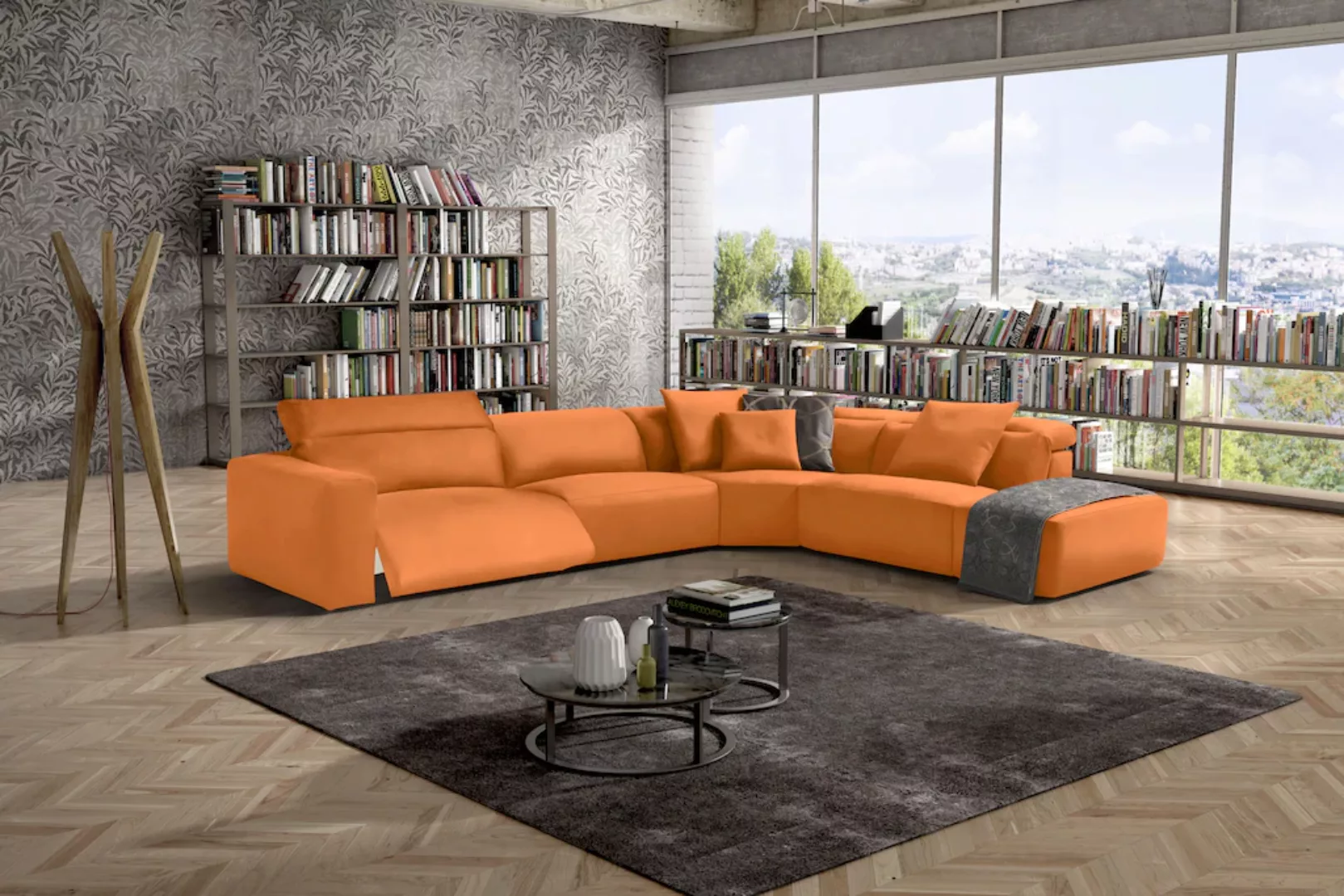 Egoitaliano Ecksofa »Beverly, extravangantes Designsofa mit erstklassigem S günstig online kaufen