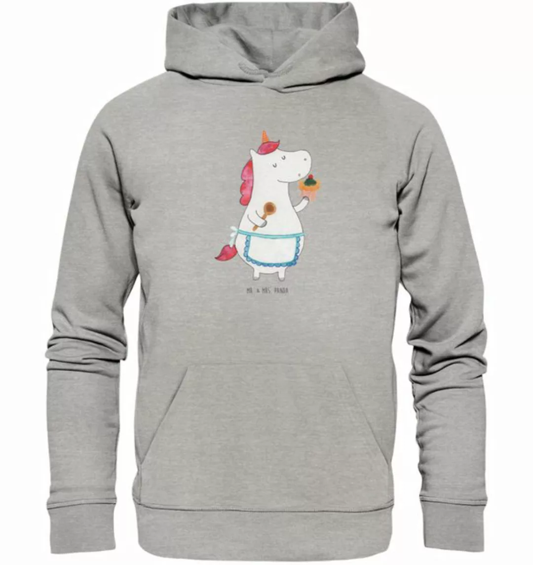 Mr. & Mrs. Panda Hoodie Einhorn Küche Größe XL - Heather Grey - Geschenk, E günstig online kaufen