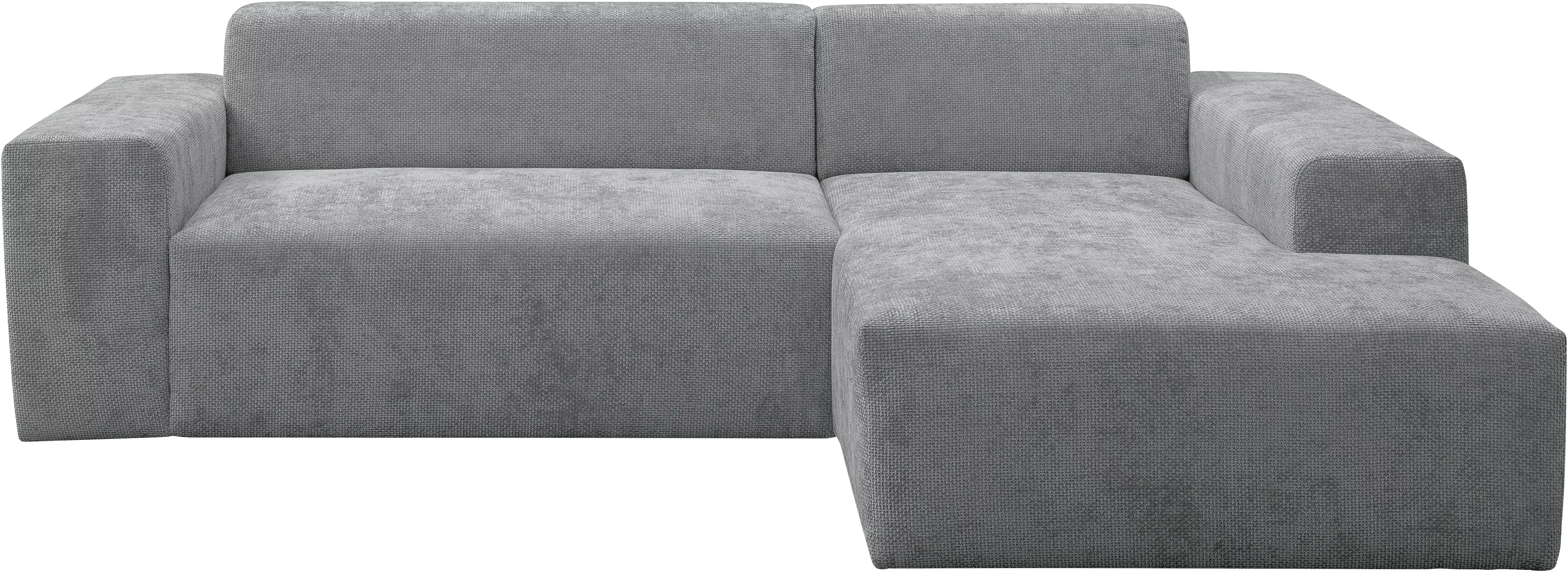 WERK2 Ecksofa "Zeus-L modern und zeitlos, Breite 253cm, bequemes Sofa", Cur günstig online kaufen