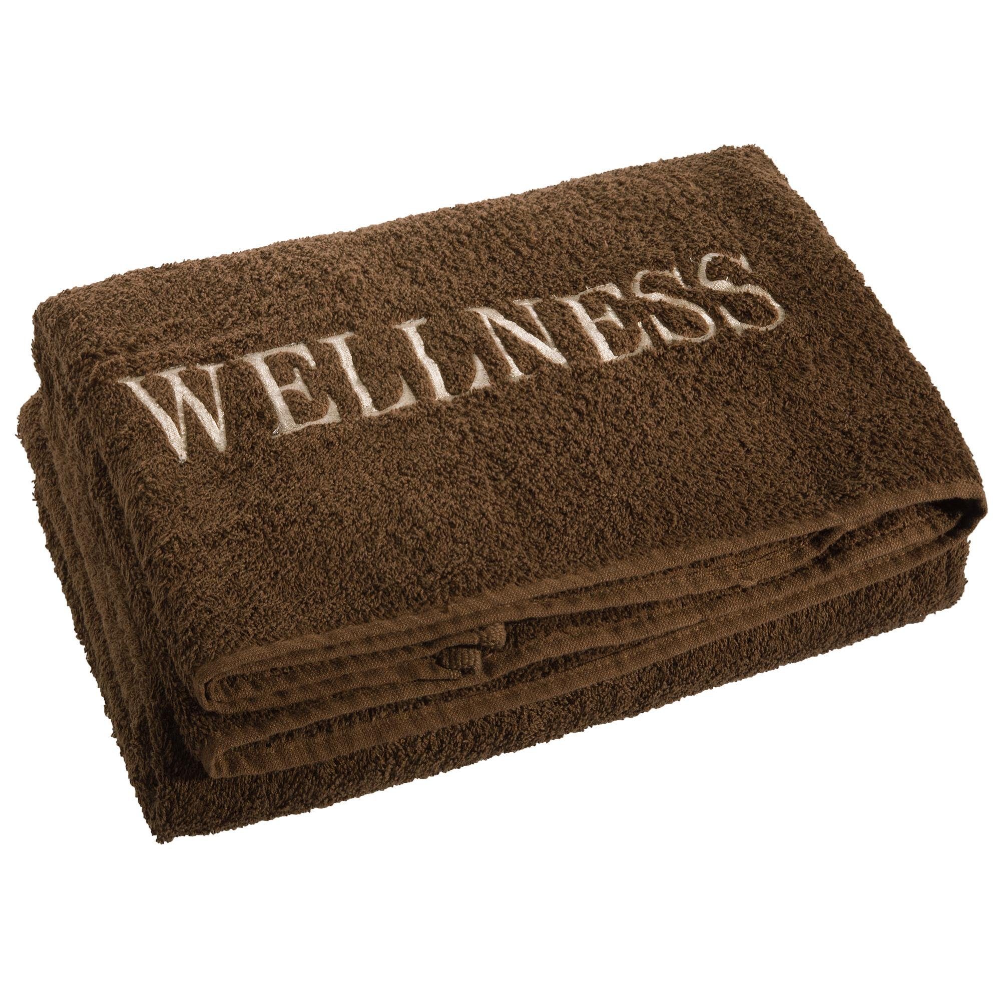 aqua-textil Saunatuch Wellness Strand Handtuch Frottee günstig online kaufen