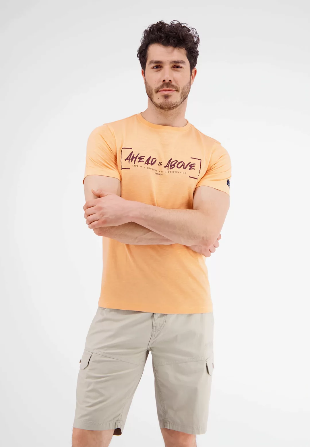 LERROS T-Shirt "LERROS T-Shirt *Ahead & Above*" günstig online kaufen