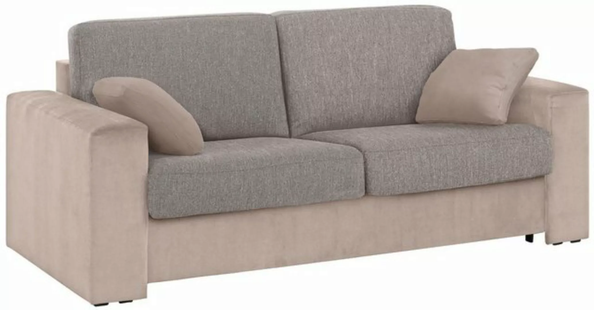 Home affaire Schlafsofa "Roma Matratzenhöhe 14 cm", Dauerschlaffunktion, mi günstig online kaufen