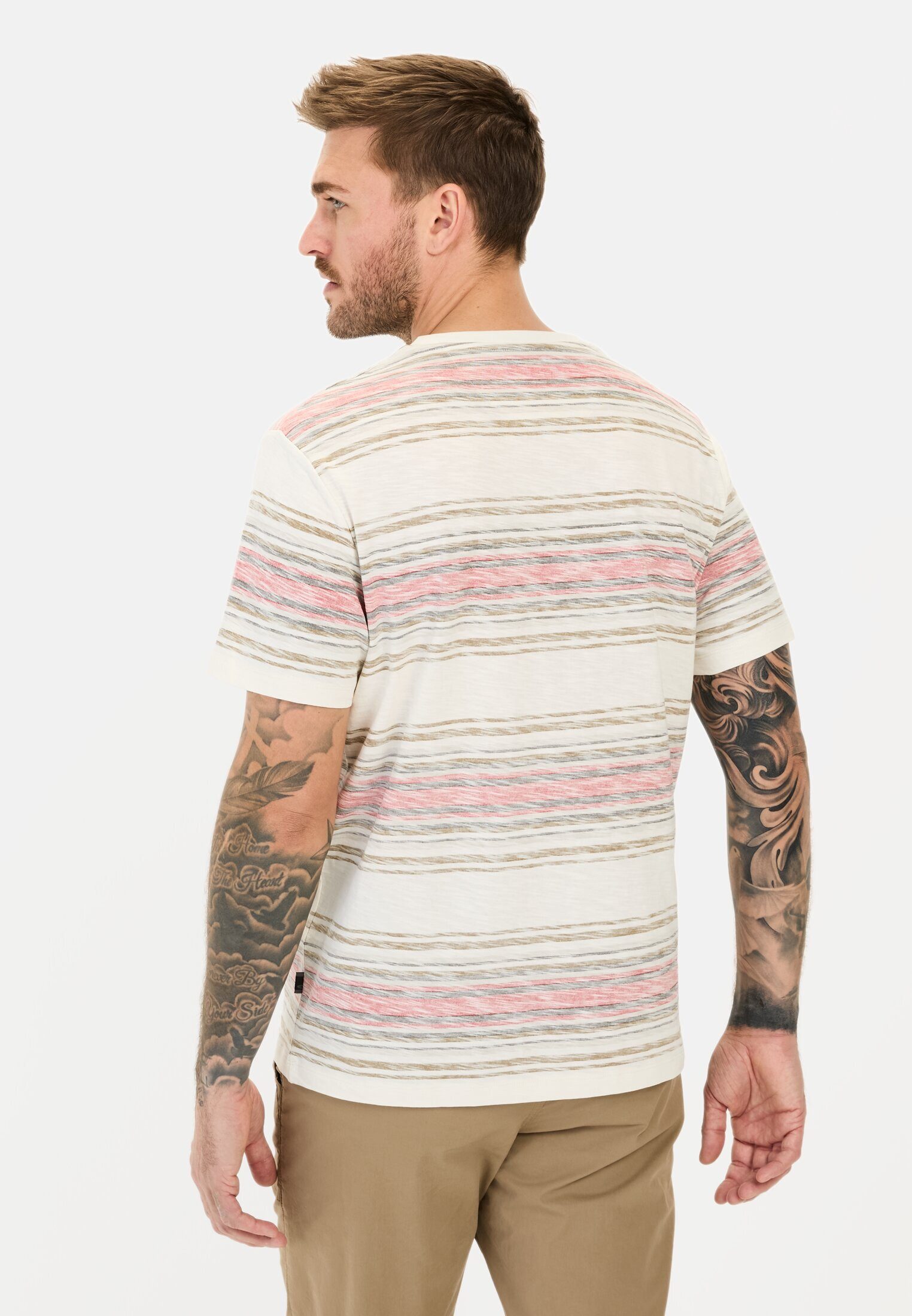 camel active T-Shirt aus Baumwolle günstig online kaufen