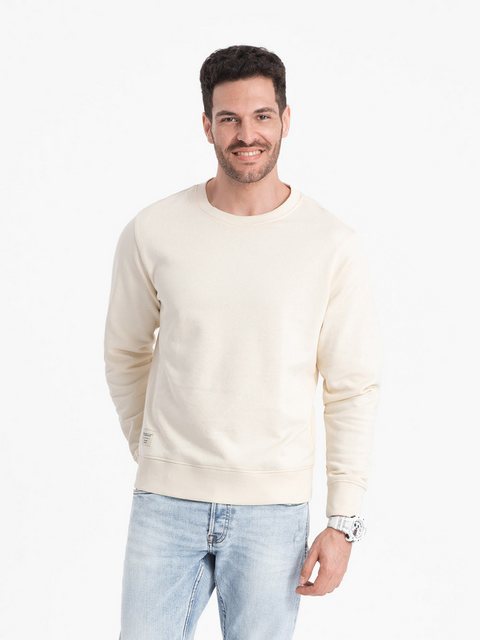 OMBRE Sweatshirt Herren BasicSweatshirt mit Rundhalsausschnitt günstig online kaufen