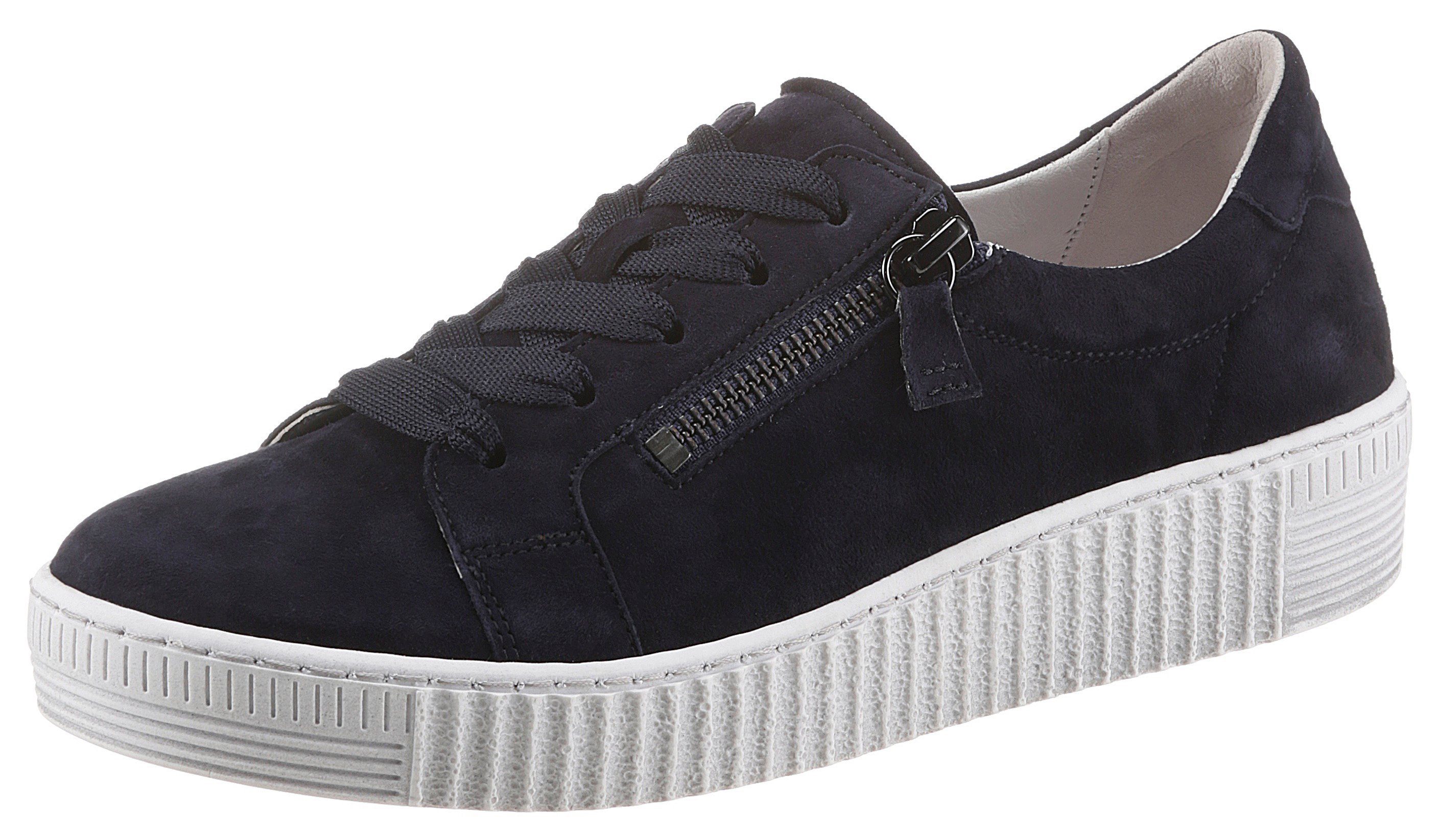 Gabor Plateausneaker mit zwei Reißverschlüssen, Freizeitschuh, günstig online kaufen