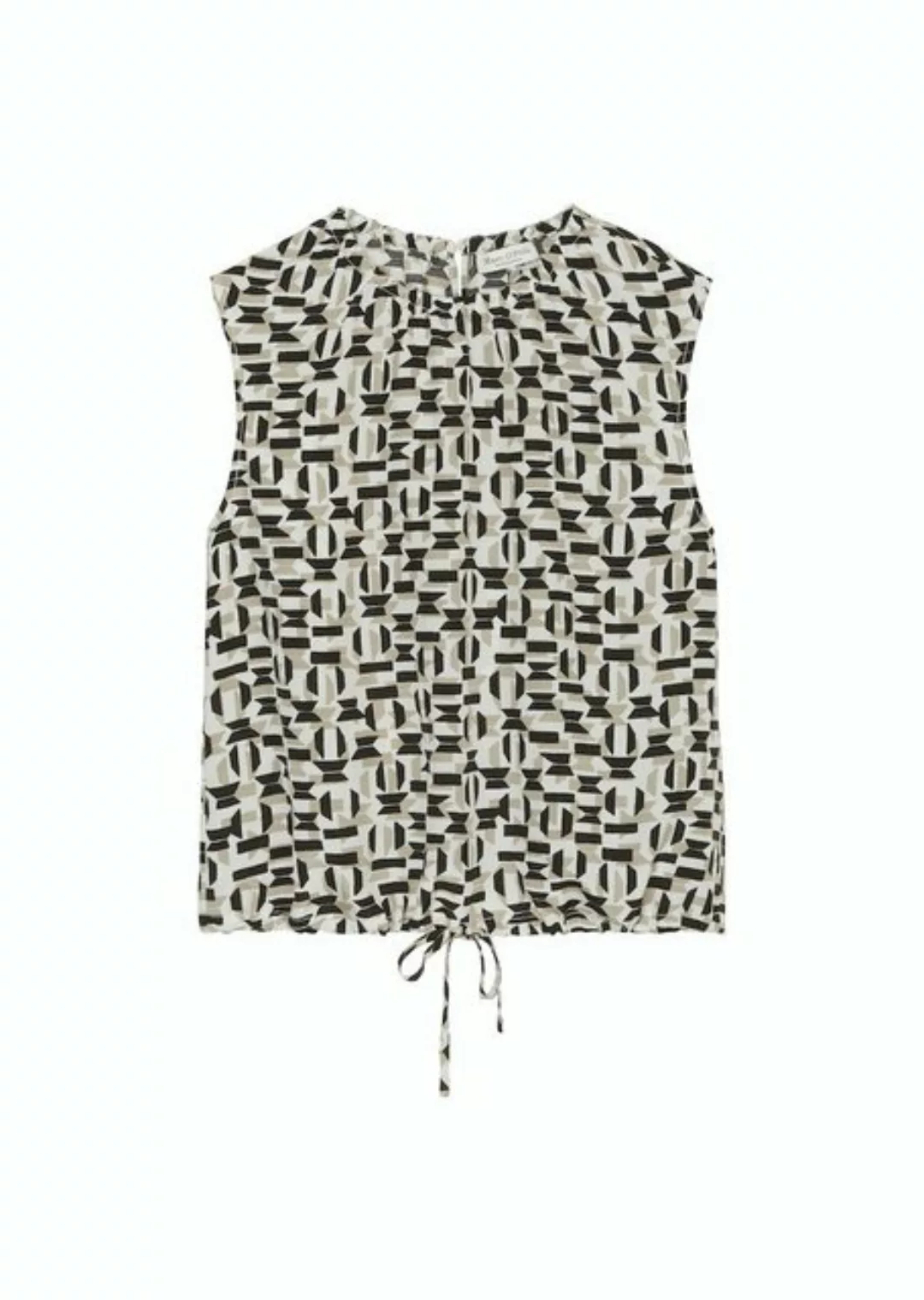 Marc O'Polo Kurzarmbluse Marc O' Polo Women / Da. Bluse / Woven Top, round günstig online kaufen