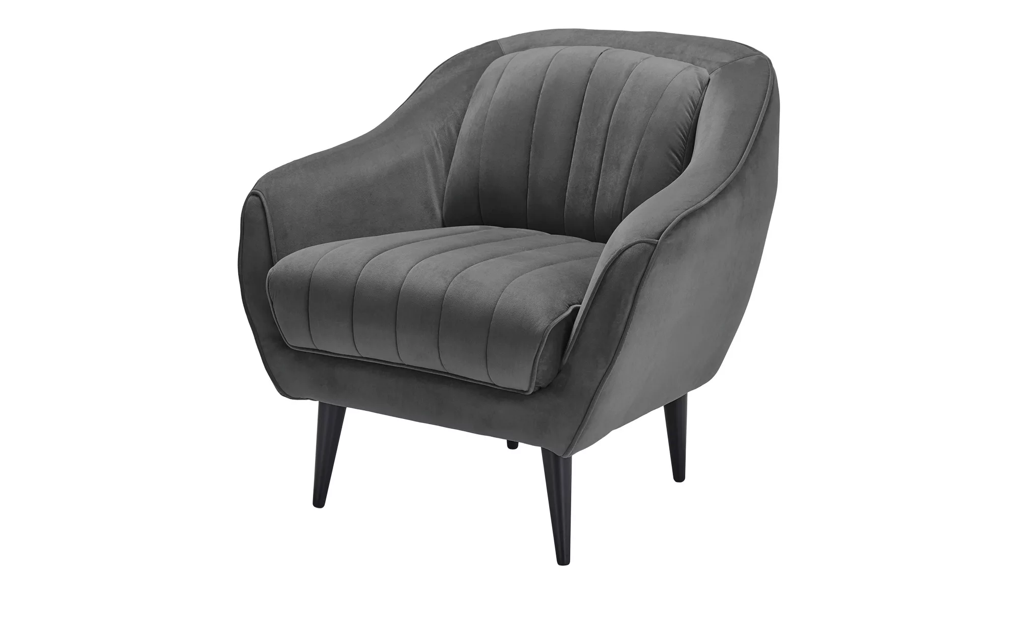 Sessel - grau - 86 cm - 83 cm - 90 cm - Polstermöbel > Sessel > Polstersess günstig online kaufen
