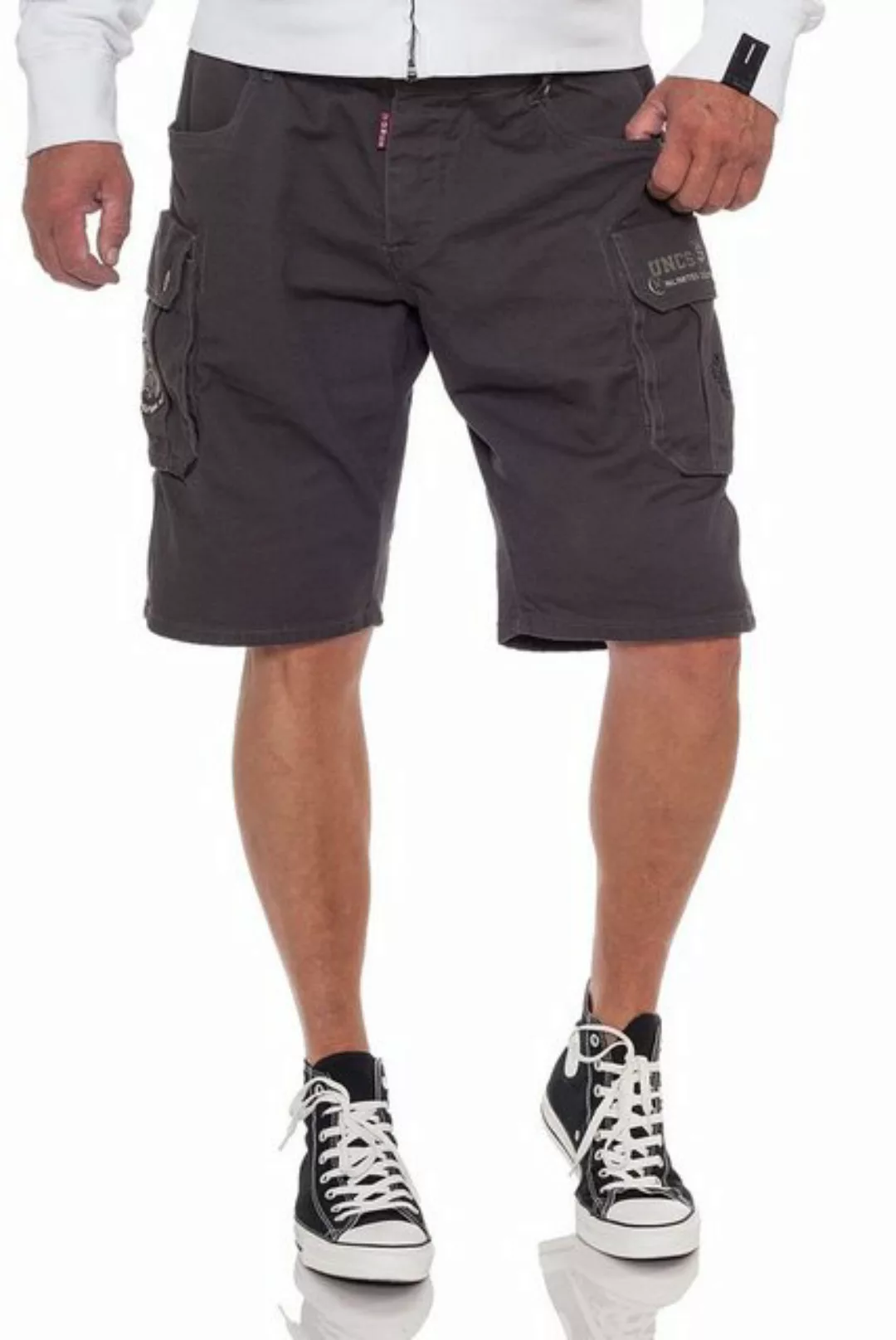 UNCS Cargoshorts Highway Shorts dark grey günstig online kaufen