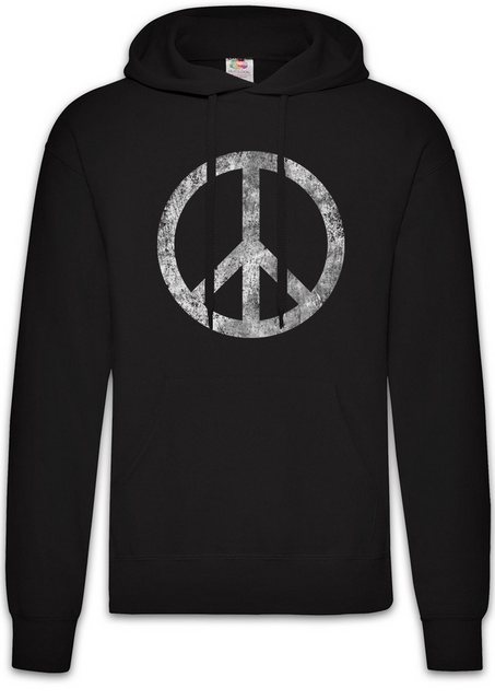 Urban Backwoods Hoodie Peace Symbol Herren Hoodie Sign Logo Frieden Regenbo günstig online kaufen