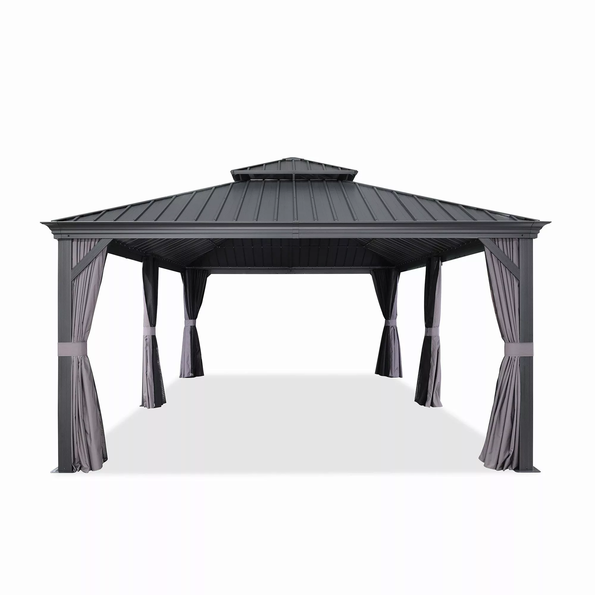PURPLE LEAF Pavillon Alu Gartenpavillon mit günstig online kaufen