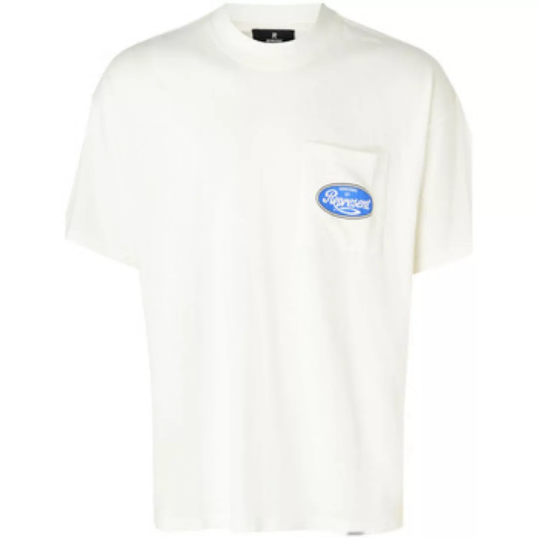 Represent  T-Shirts & Poloshirts T-Shirt  Klassisches Weiß und Blau günstig online kaufen