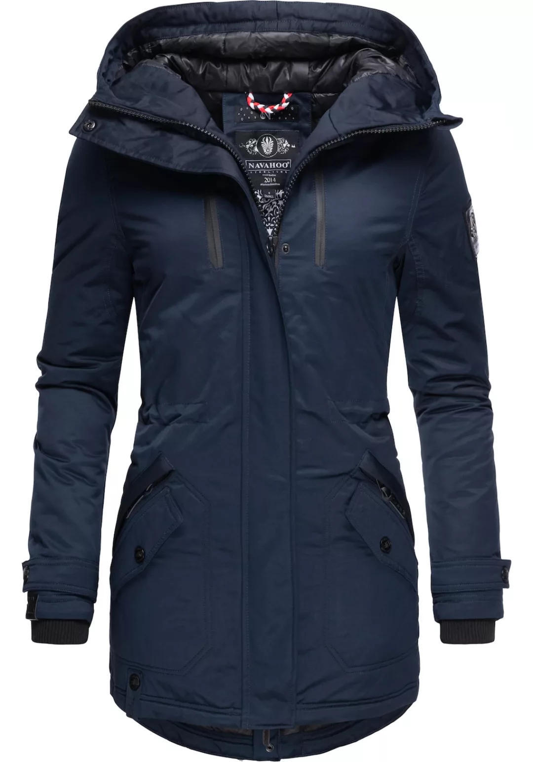 Navahoo Wintermantel "Avrille II", sportlicher Damen Winter Kurzmantel mit günstig online kaufen