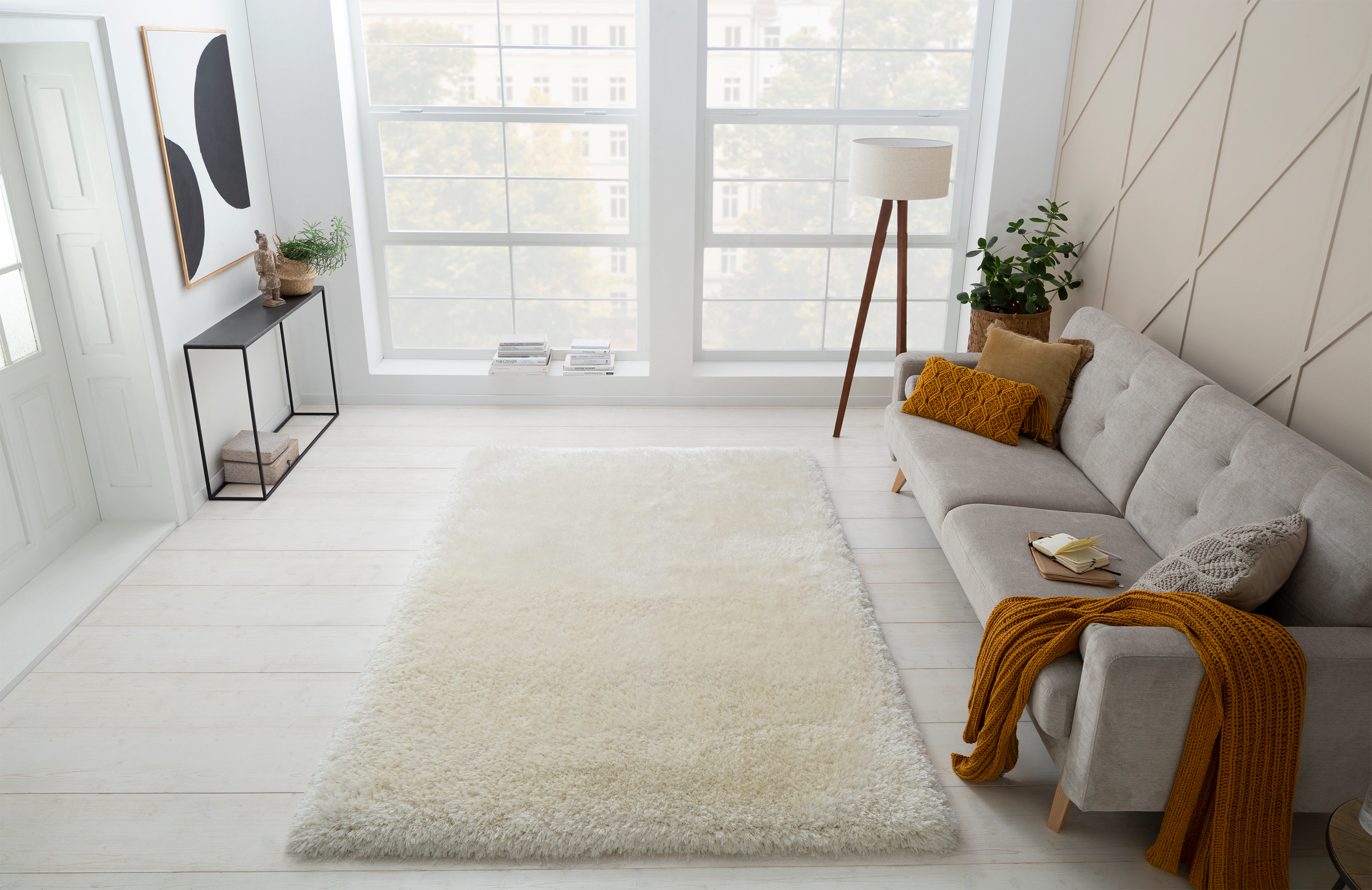 Guido Maria Kretschmer Home&Living Hochflor-Teppich »Micro exclusiv Teppich günstig online kaufen