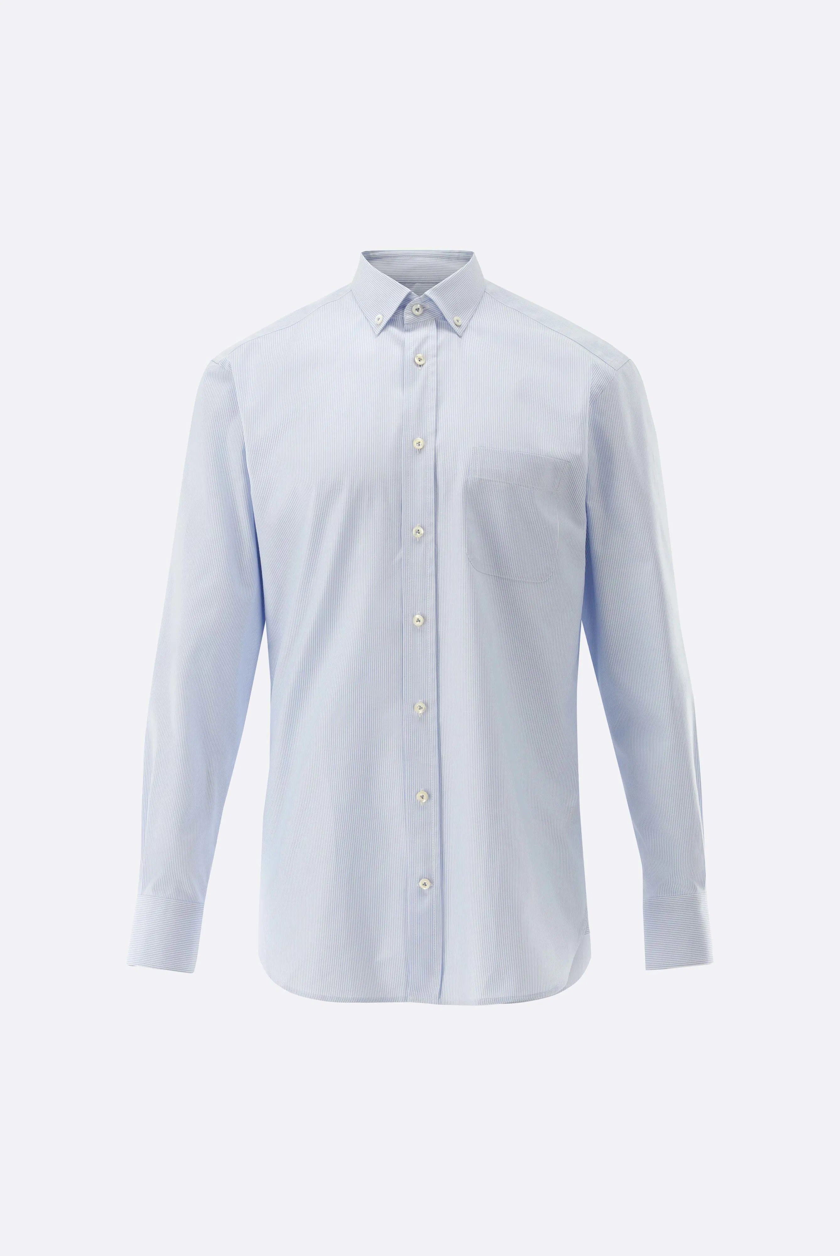 Dobby Hemd mit Button Down Kragen Comfort Fit günstig online kaufen