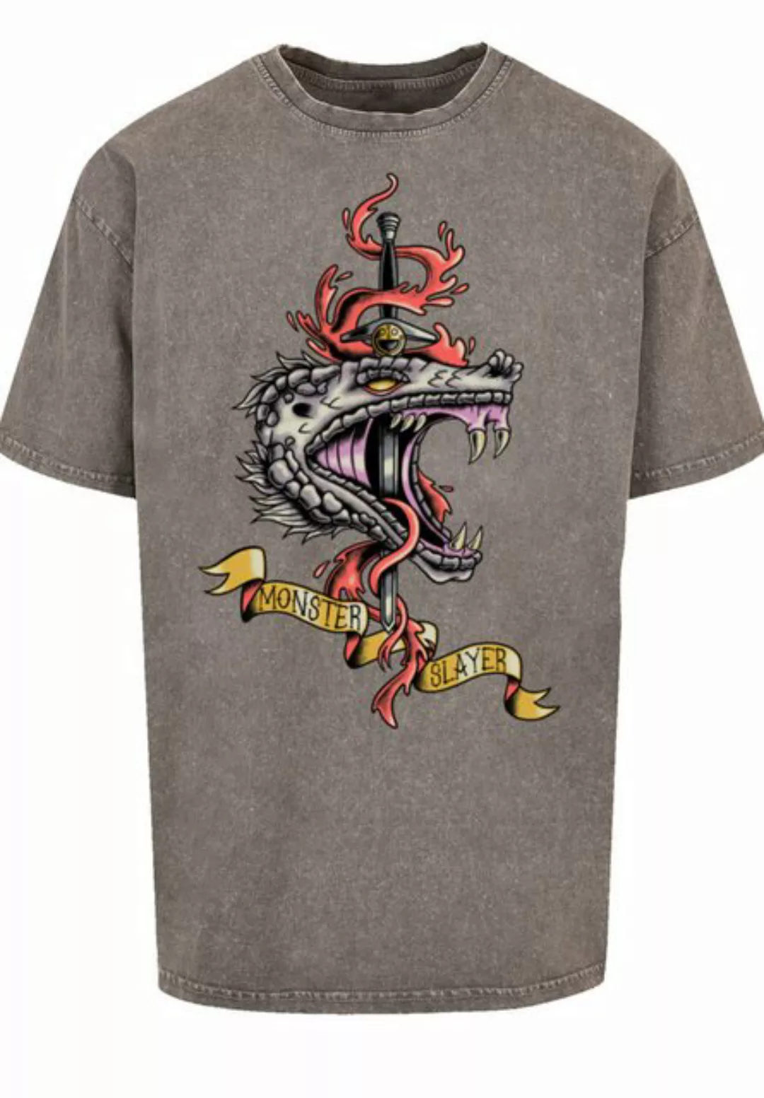 F4NT4STIC T-Shirt The Witcher Monster Slayer Tattoo Netflix Premium Qualitä günstig online kaufen