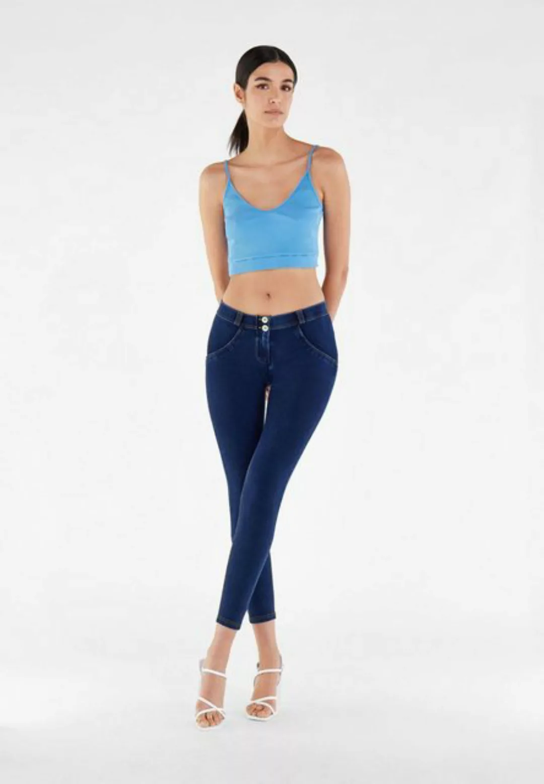 Freddy Stretch-Jeans Freddy WR.UP Eco Denim Regular Waist Super Skinny 7/8 günstig online kaufen