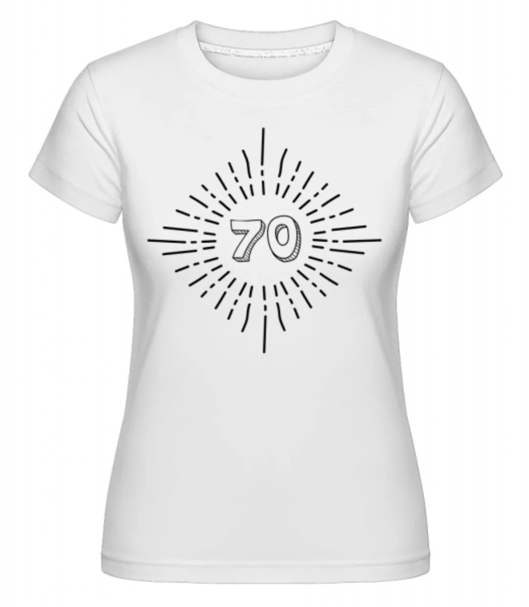 70er Geburtstag · Shirtinator Frauen T-Shirt günstig online kaufen