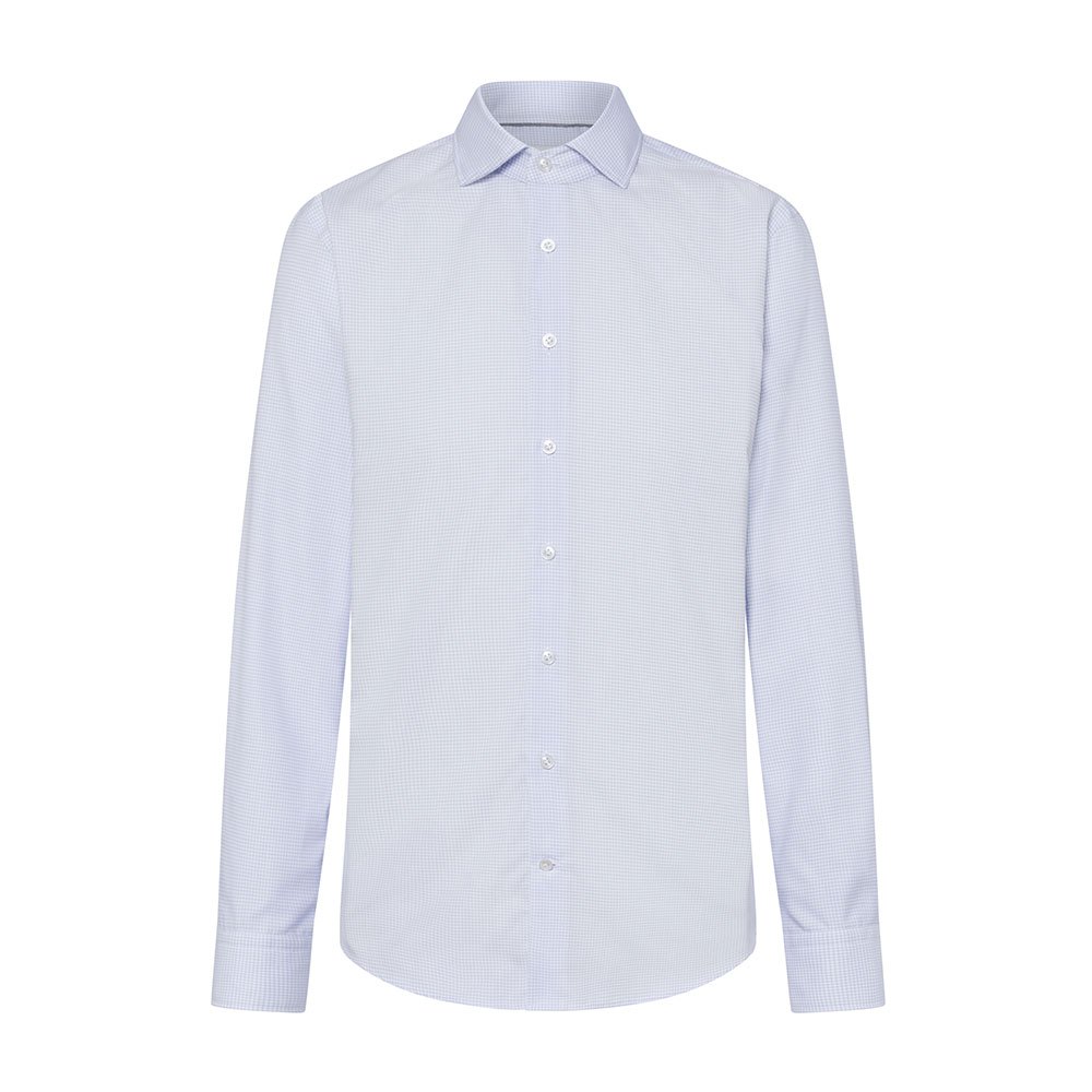 Hackett Sr Twill Check Langarm Hemd XL Sky / White günstig online kaufen