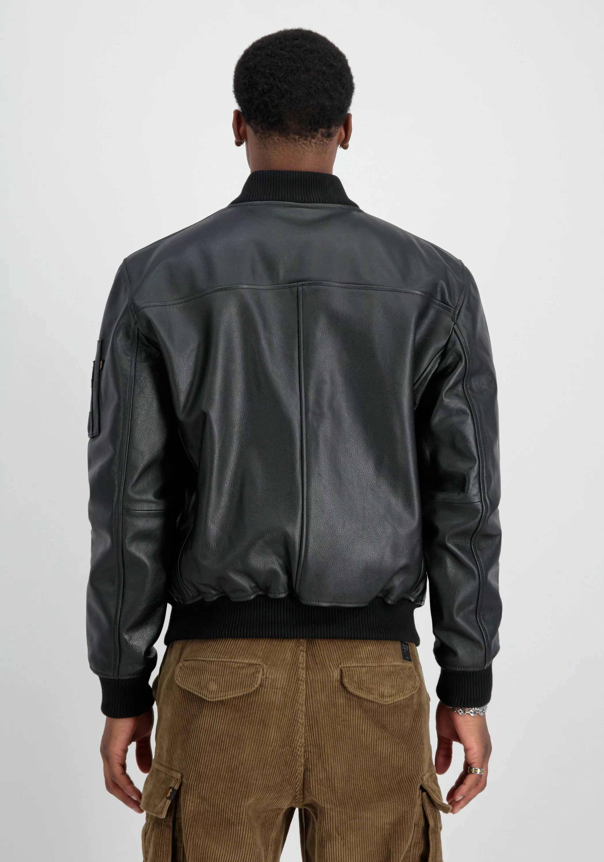 Alpha Industries Lederjacke "MA-1 Leather LF Lederjacke" günstig online kaufen