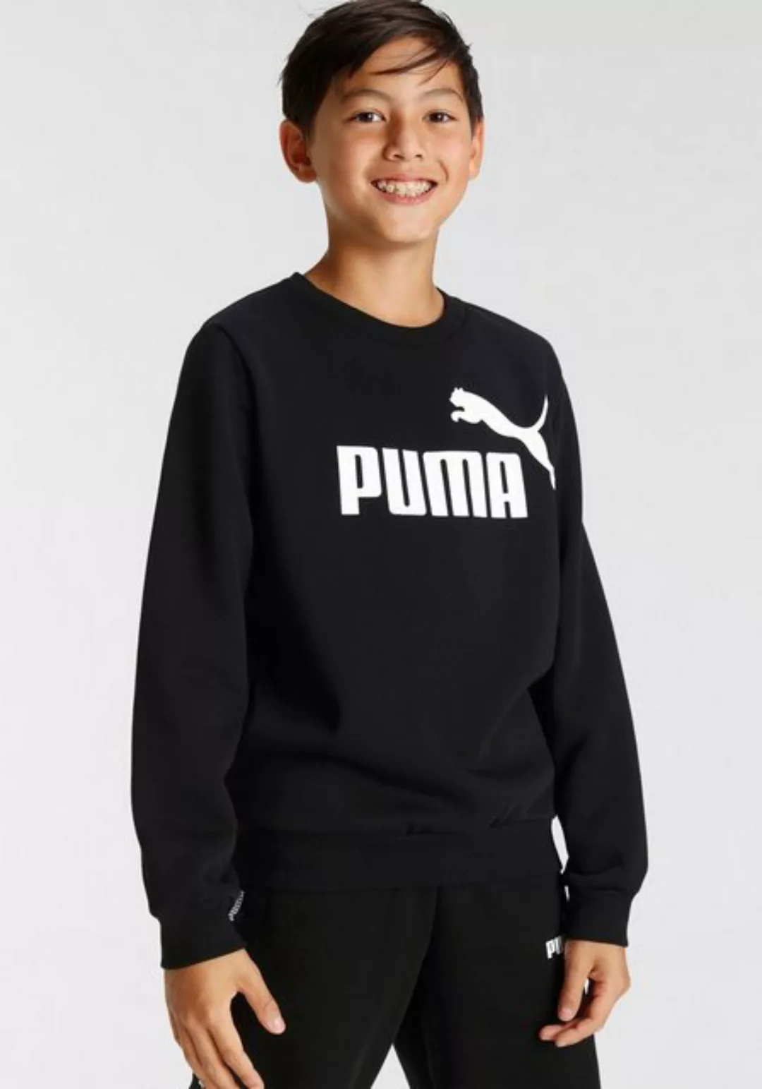 PUMA Sweatshirt ESS BIG LOGO CREW FL B günstig online kaufen