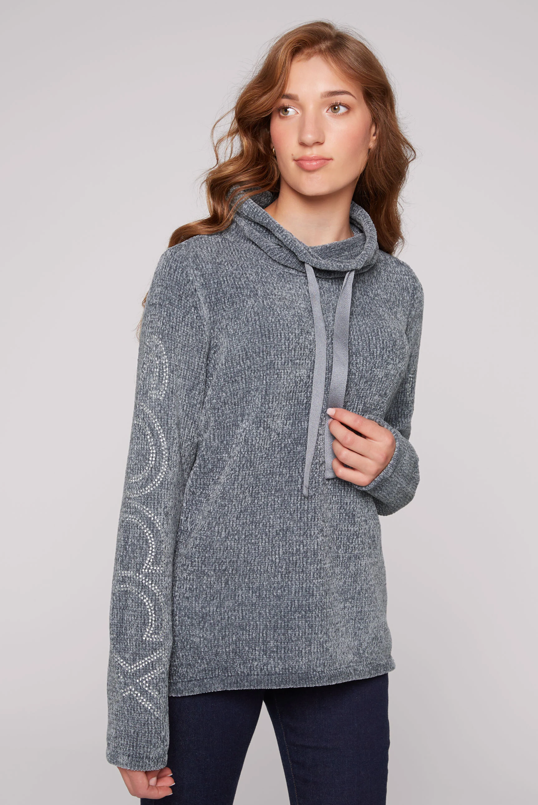 SOCCX Rollkragenpullover, aus Flauschstrick günstig online kaufen