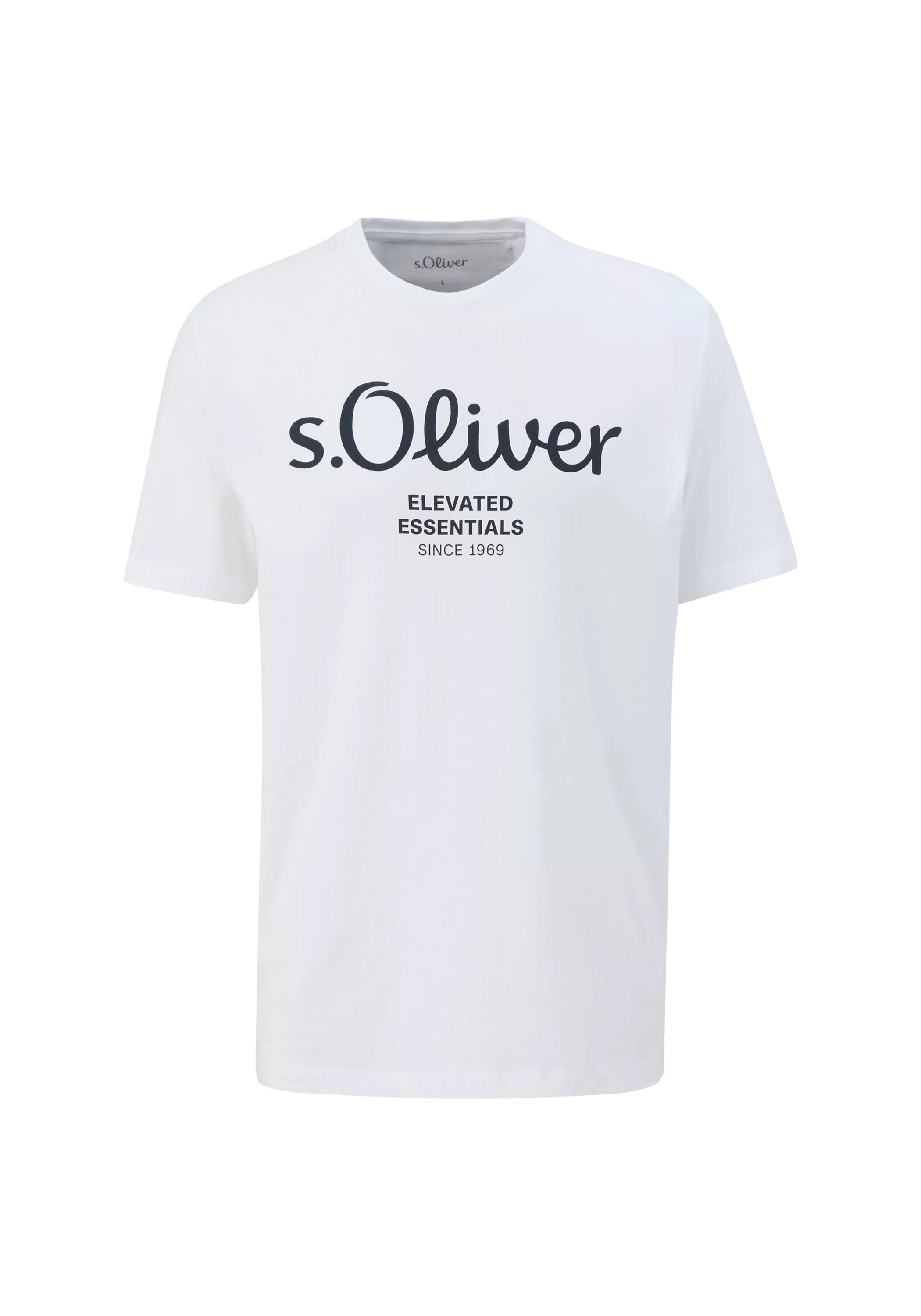 s.Oliver T-Shirt "T-Shirt Logo T-Shirt 4er Pack" günstig online kaufen