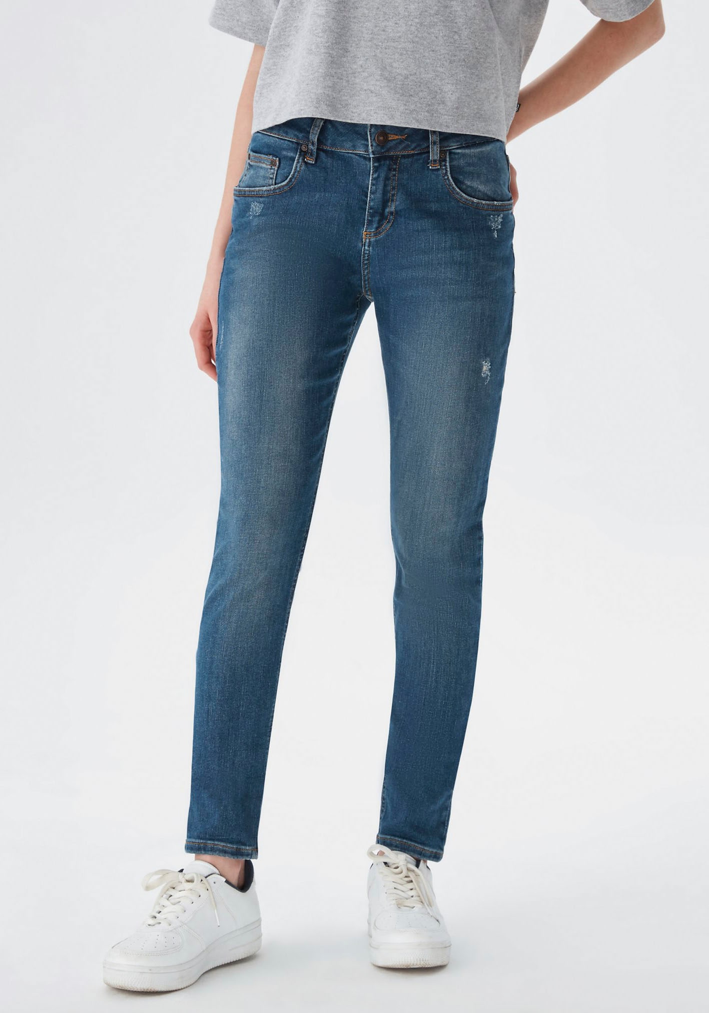 LTB Boyfriend-Jeans "MIKA C", mit gerade zulaufendem Beinverlauf, hoher Lei günstig online kaufen