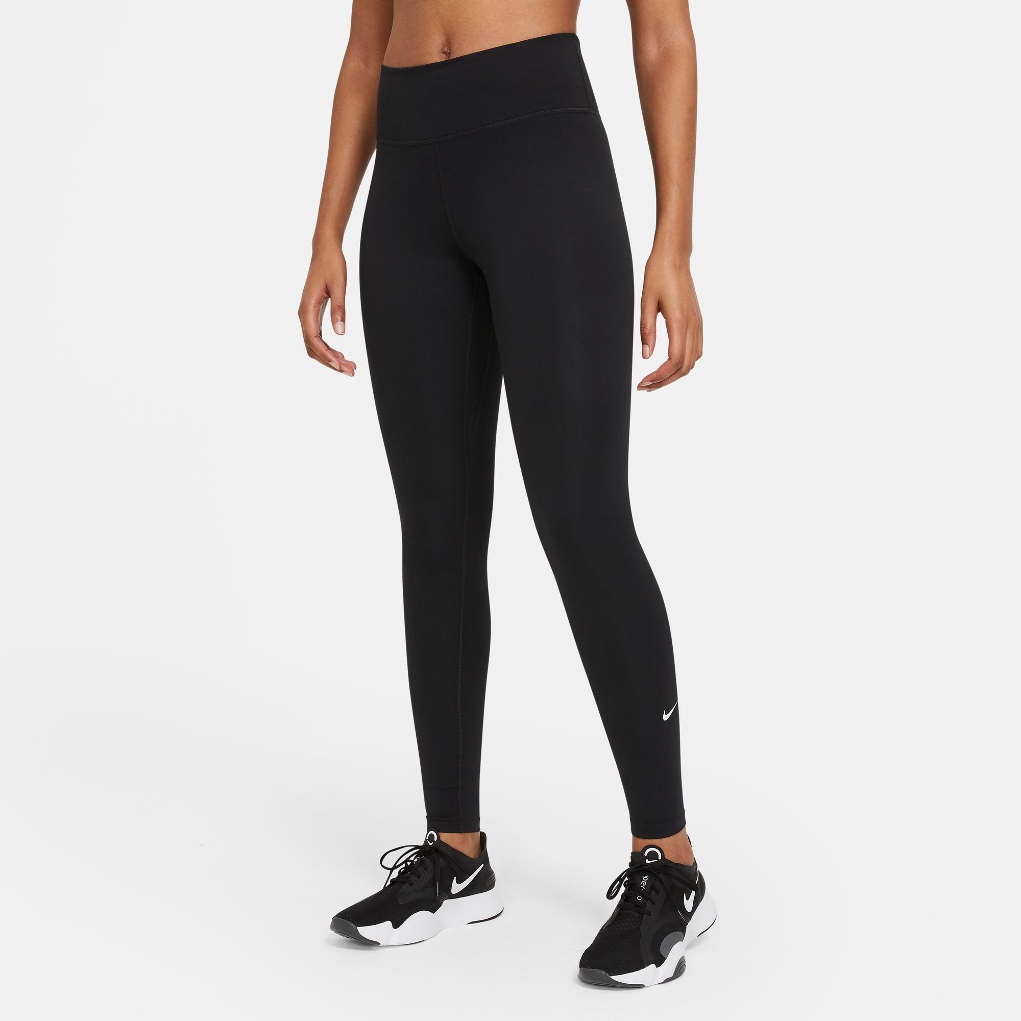 Nike Trainingstights "ONE WOMENS MID-RISE LEGGINGS" günstig online kaufen
