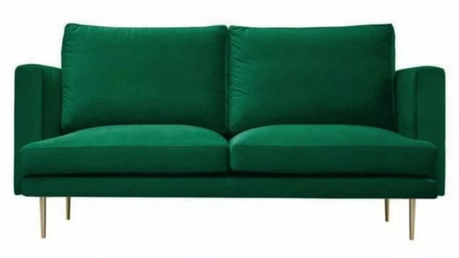 Xlmoebel Sofa 2-Sitzer Sofa in Grün - Innovatives Möbeldesign, Modernes Tex günstig online kaufen