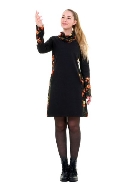 3Elfen Jerseykleid Langarm Kleid Herbstkönigin von 3Elfen günstig online kaufen