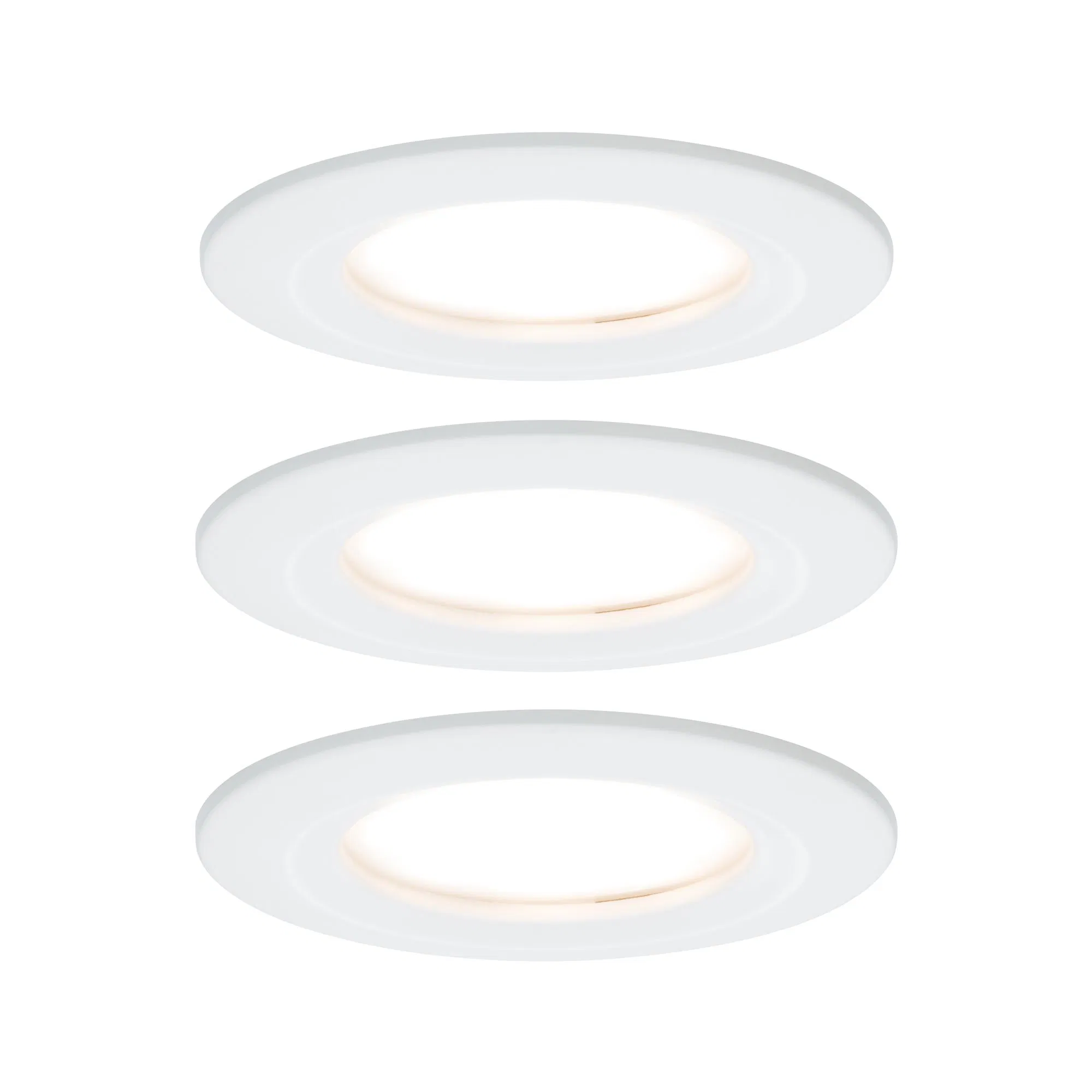 Paulmann 3er-Set LED-Spot Slim Coin, dimmbar, Alu günstig online kaufen