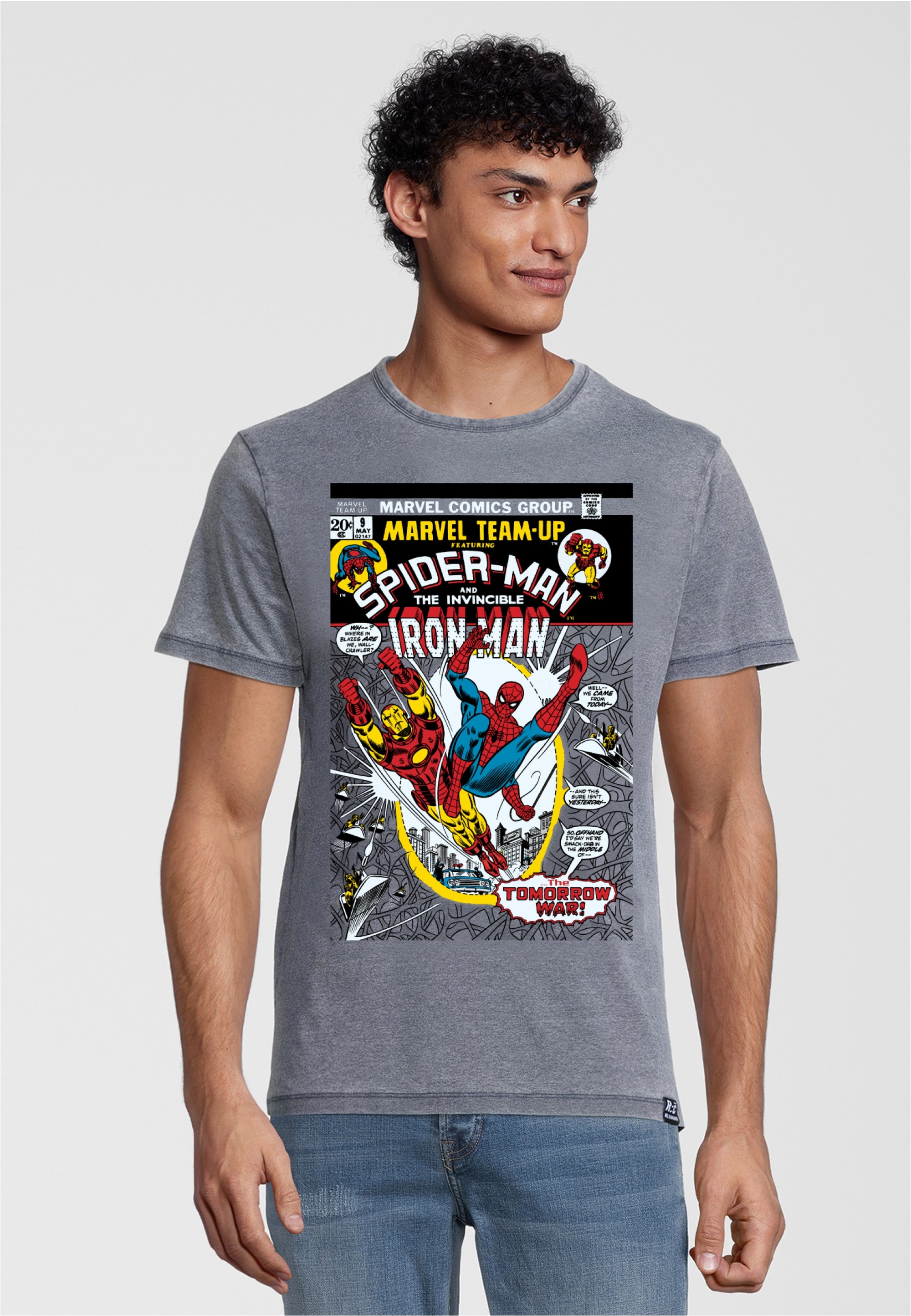 Recovered T-Shirt "Marvel Team Up", im zeitlosen Design günstig online kaufen