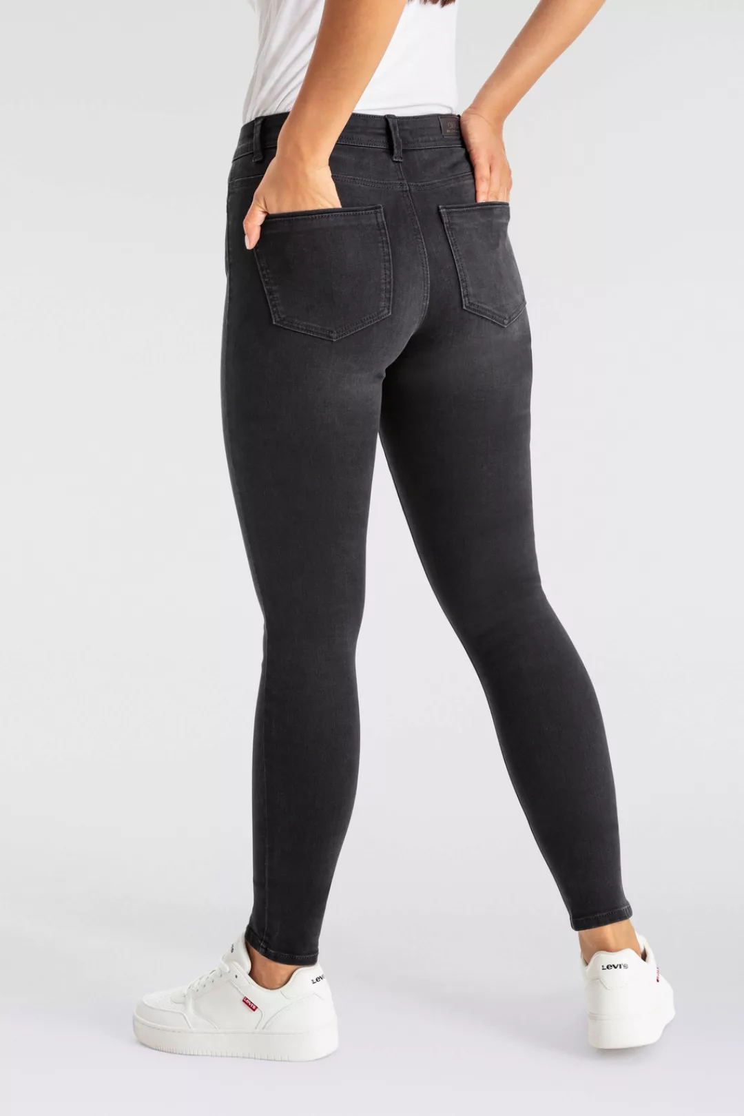 ONLY Skinny-fit-Jeans ONLWOW MID SKINNY BJ günstig online kaufen