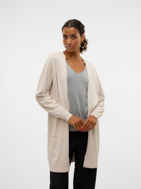 Vero Moda Longstrickjacke "VMSILJE LS OPEN CARDIGAN GA NOOS" günstig online kaufen