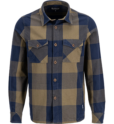 Barbour Overshirt Essential green MOS0211GN61 günstig online kaufen