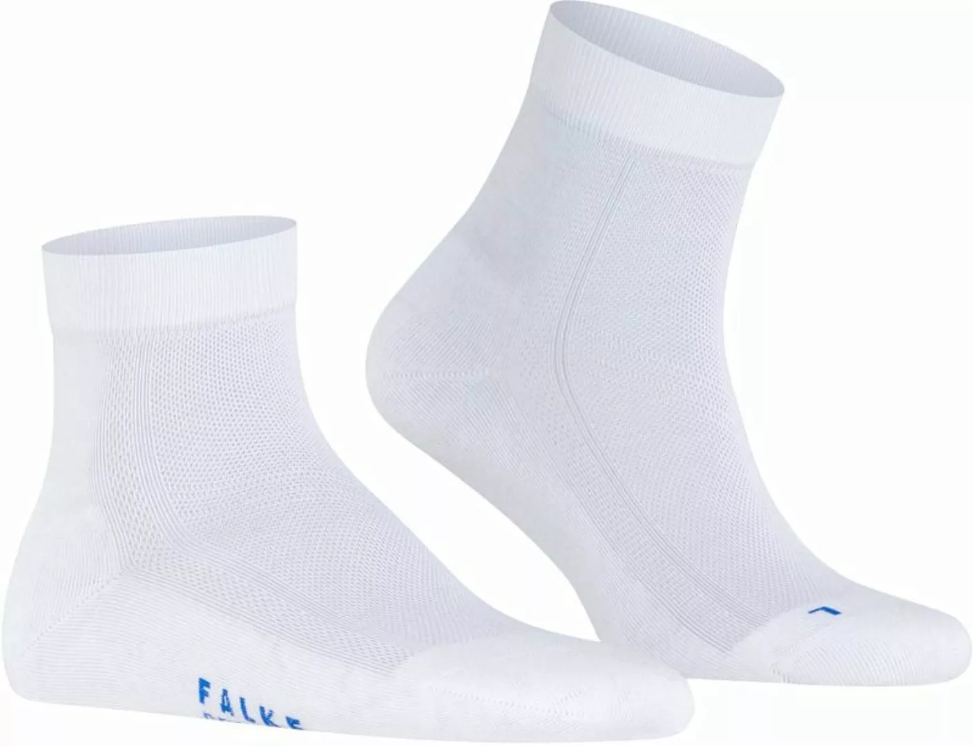 Falke Cool Kick Socke weiß Blau - Größe 39-41 günstig online kaufen