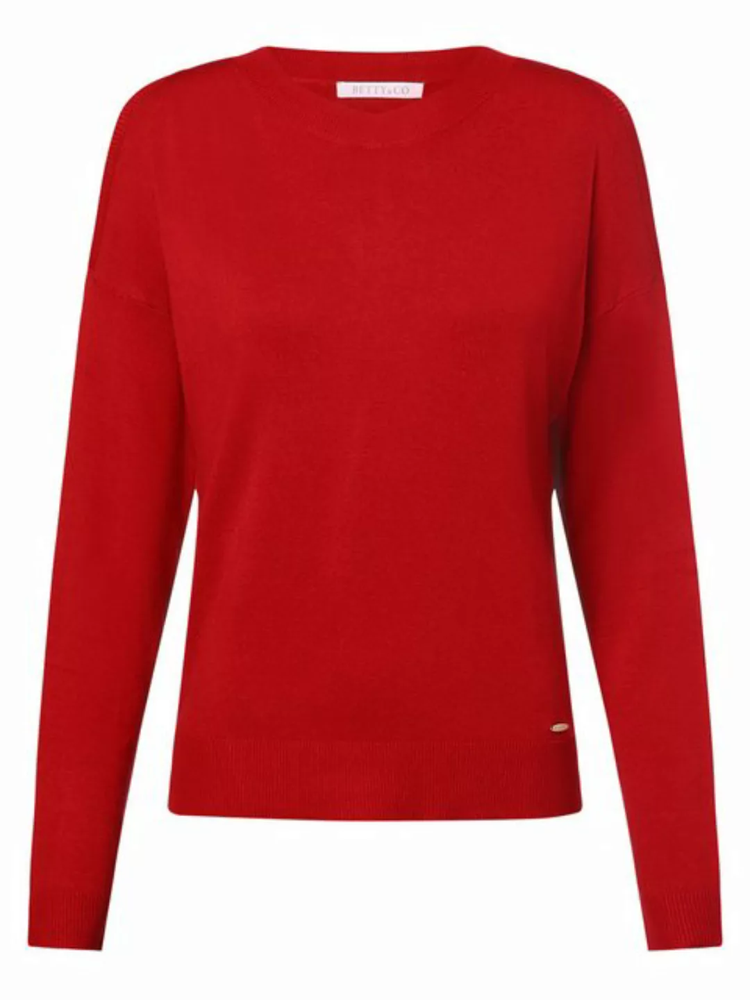 Betty&Co Sweatshirt Strickpullover Kurz 1/1 Arm günstig online kaufen