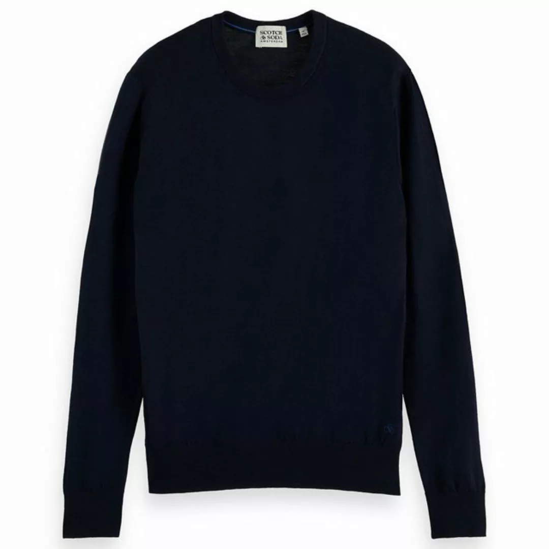 Scotch & Soda Sweater "Strickpullover Essentials - Crewneck pullover in Mer günstig online kaufen