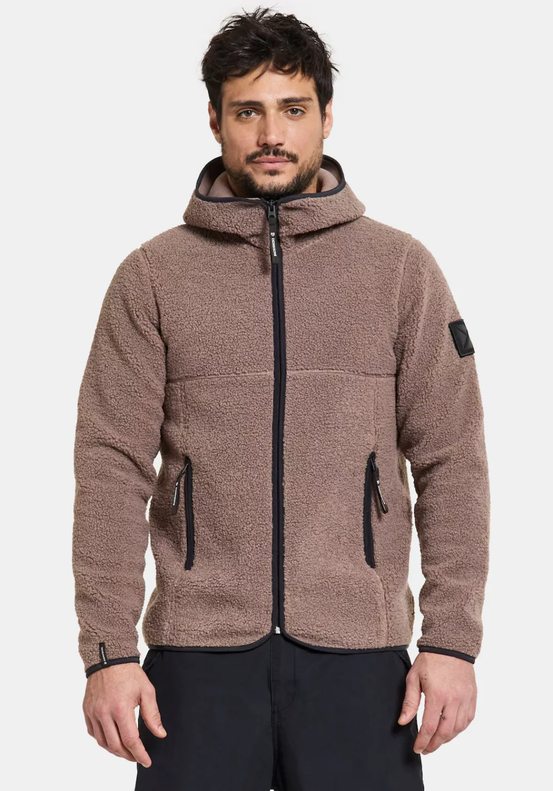 Didriksons Fleecejacke, mit Kapuze günstig online kaufen