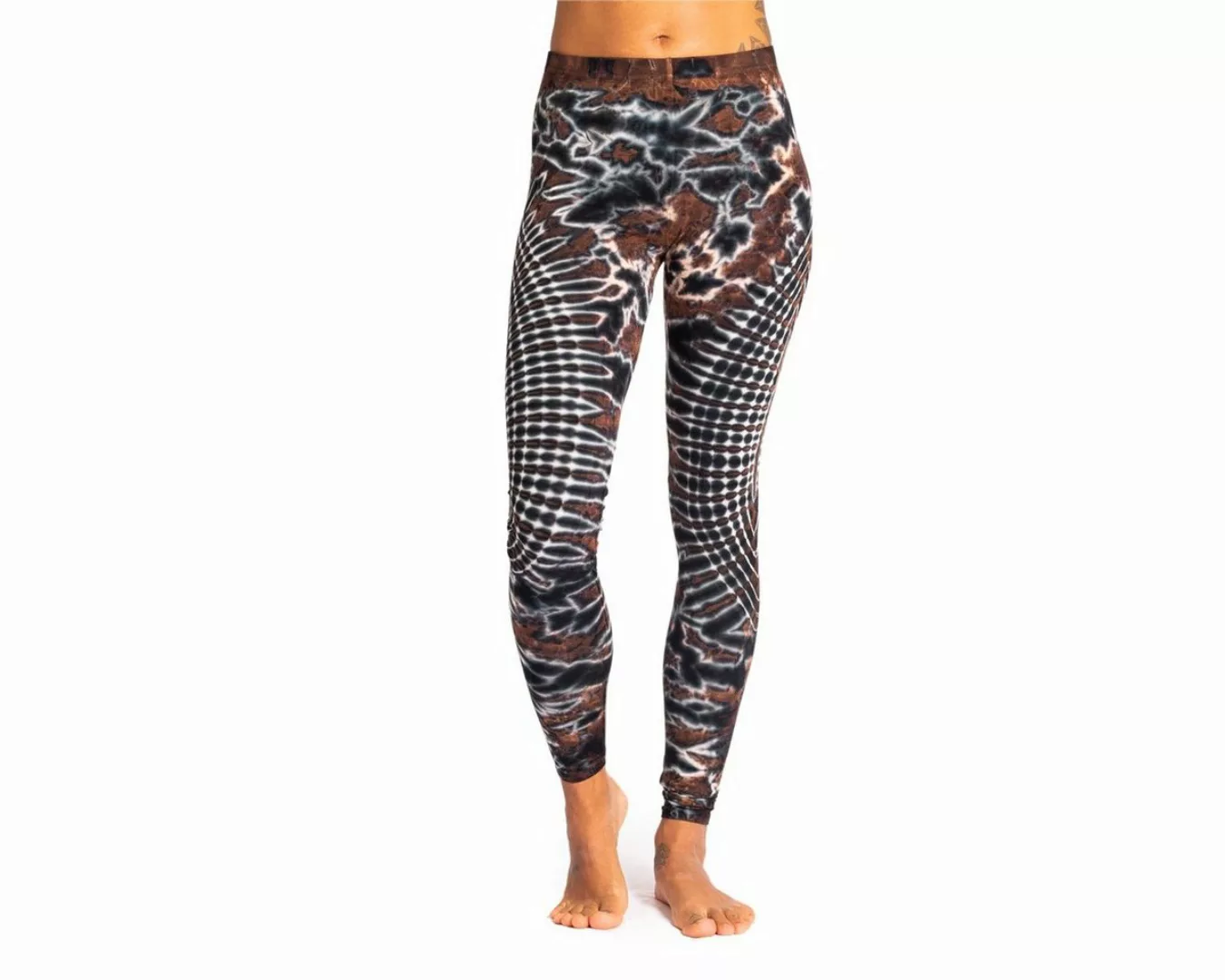 PANASIAM Leggings Unikat Batik Leggings 'Sonne' aus natürlicher Viskose Goa günstig online kaufen