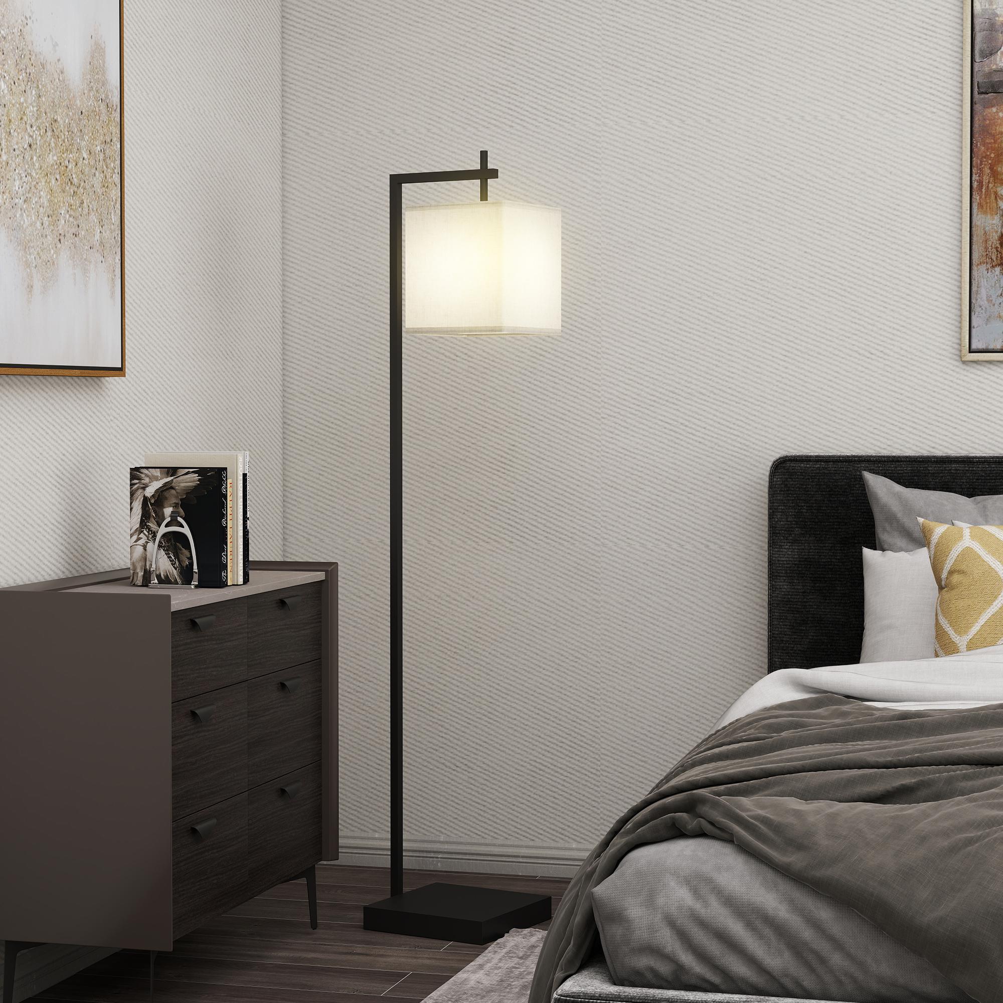 HOMCOM Hochwertige Stehlampe mit 10 Helligkeitsstufen und einstellbarer Far günstig online kaufen