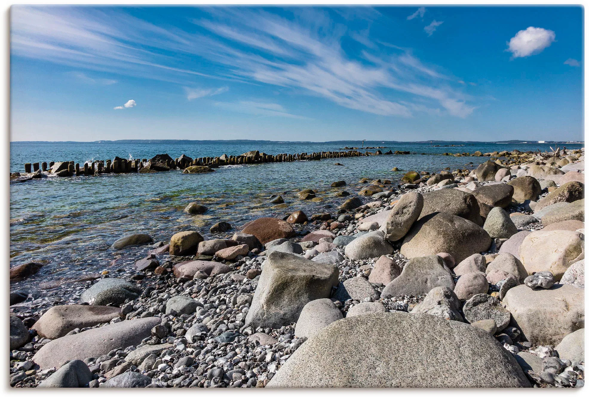 Artland Wandbild "Ostseeküste auf der Insel Rügen", Küste, (1 St.), als Alu günstig online kaufen