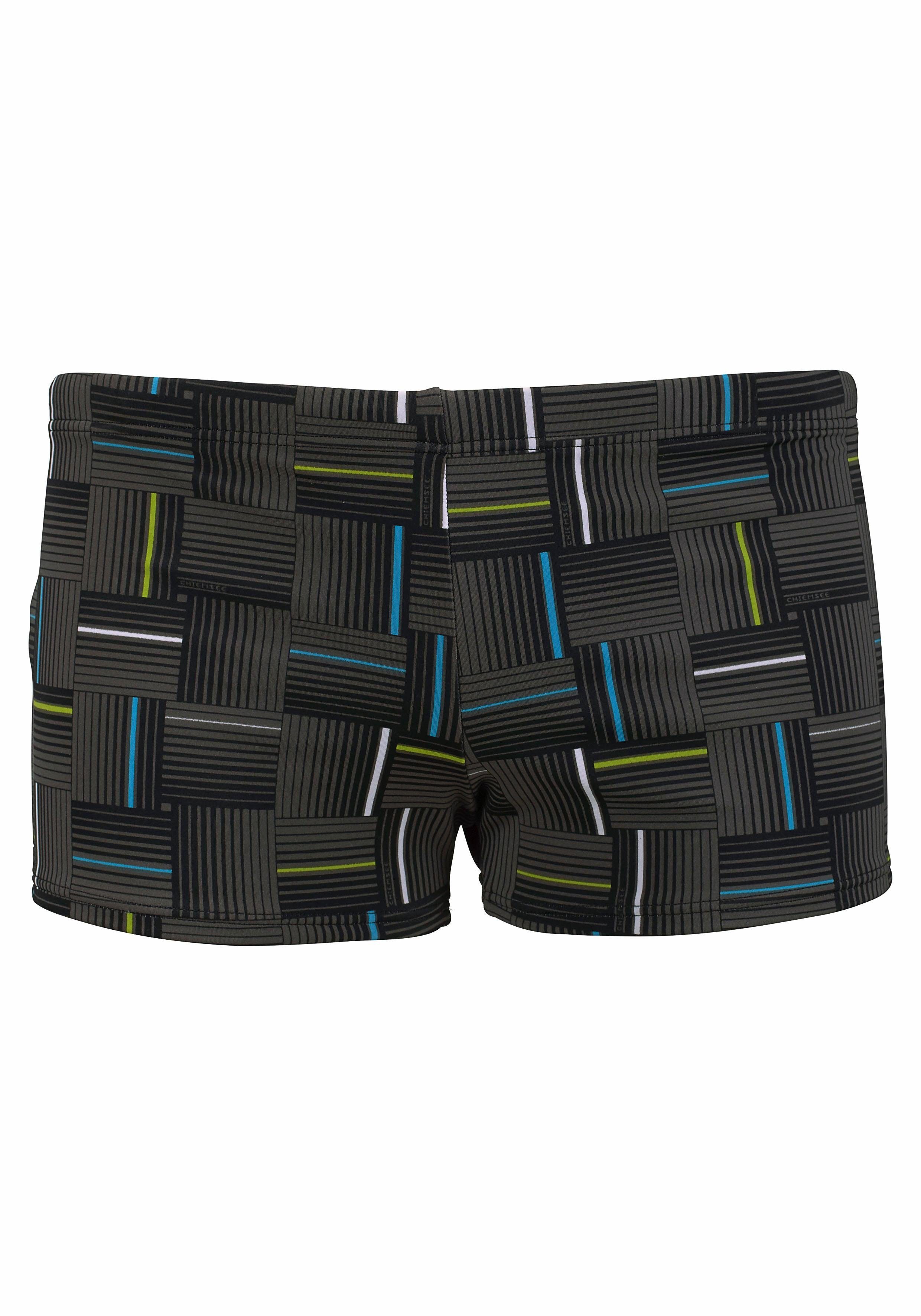 Chiemsee Boxer-Badehose mit modischem Allovermuster günstig online kaufen
