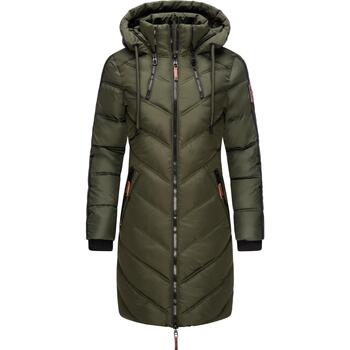 Marikoo Wintermantel "Armasa", modischer Damen Winter Steppmantel mit Kapuz günstig online kaufen