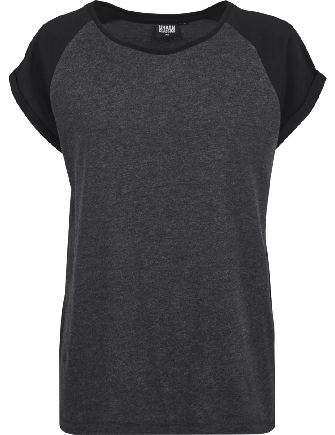 Urban Classics Damen T-Shirt Contrast Raglan günstig online kaufen