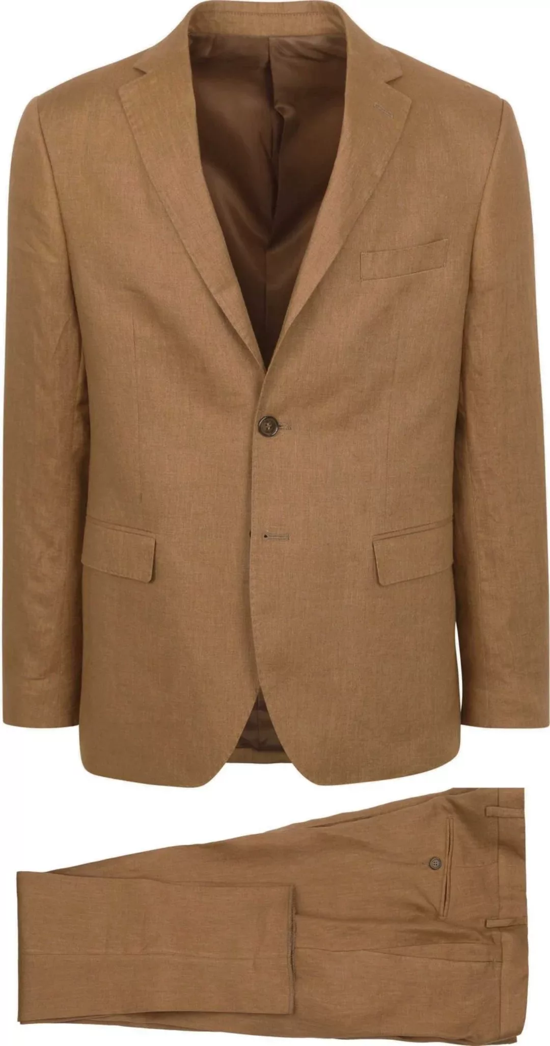 Suitable Leinen Suit Camel - Größe 56 günstig online kaufen