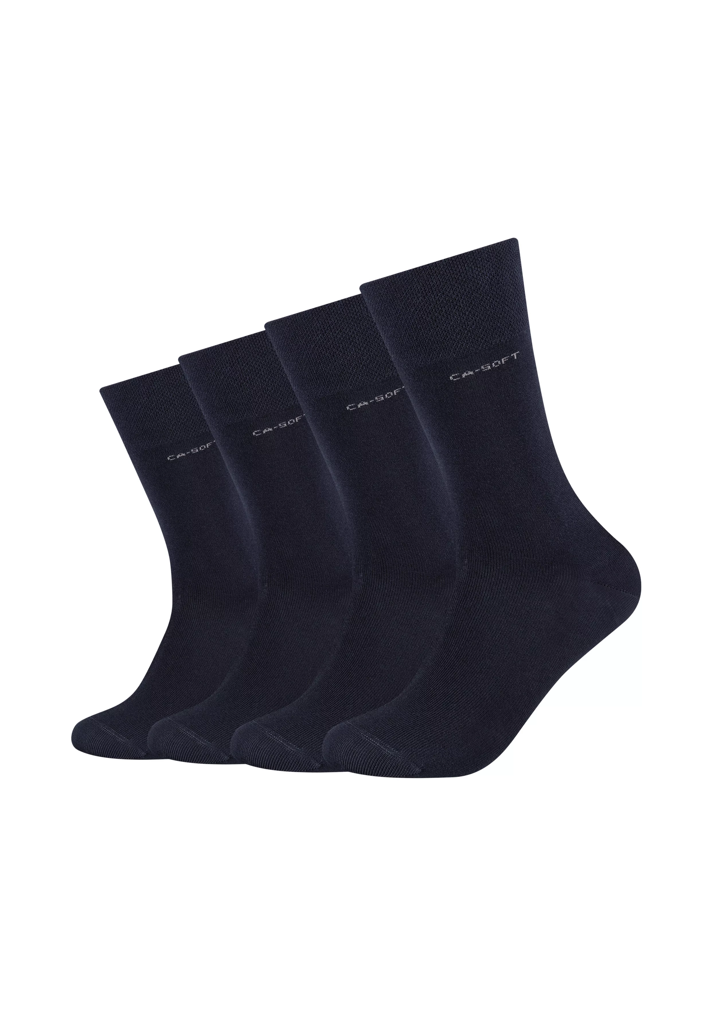 Camano Langsocken, (4er Pack), mit dezentem Logodruck günstig online kaufen