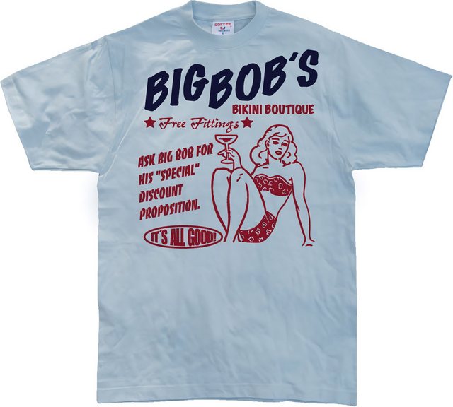 Hybris T-Shirt Big Bobs Bikini Boutique T-Shirt günstig online kaufen